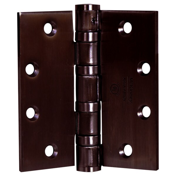Oil Bearing Butt Hinge, 5" x 5", US10B, Standard